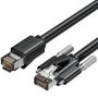 Cabo de Rede RJ45 SFTP Vention IBUBI Cat.6/ 3m/ Preto