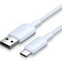 Cabo USB 2.0 USB-C Vention CTQLF/ USB-C Macho - USB Macho/ Até 60W/ 480Mbps/ 1m/ Azul