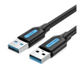 Cabo USB 3.0 Vention CONBG/ USB Macho - USB Macho/ 5Gbps/ 1.5m/ Preto
