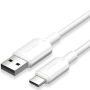 Cabo USB 2.0 USB-C Vention CTQWH/ USB-C Macho - USB Macho/ Até 60W/ 480Mbps/ 2m/ Branco