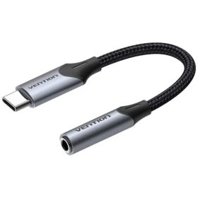 Conversor USB-C Vention BGJHA/ USB-C Macho - Jack 3.5 Fêmea/ 10cm