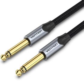 Cabo Stereo Vention BASHG/ Jack 6.5 Macho - Jack 6.5 Macho/ 1.5m/ Cinza