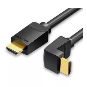 Cabo HDMI 2.0 4K Ângulo 90º Vention AARBH/ HDMI Macho - HDMI Macho/ 2m/ Preto