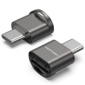 Leitor de Cartões Externo Vention CLMH0/ USB-C