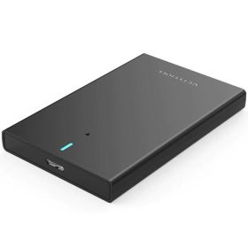 Caixa Externa para Disco Duro de 2.5" Vention KPAB0, USB 3.0 Micro USB, Sem parafusos Caixa Externa para Disco Duro de 2.5' Vention KPAB0/ USB 3.0 MicroUSB/ Sin tornillos