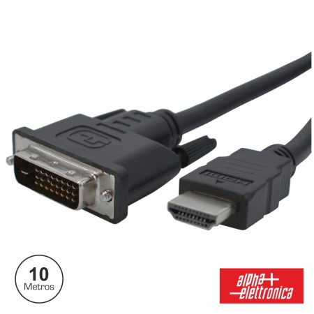 Cabo Hdmi Macho / Dvi-D Dual Link Macho 10M