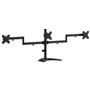 Soporte de Sobremesa para 3 Monitores Aisens DT27TSR-287/ Giratorio/ Inclinable/ hasta 10kg