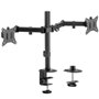 Soporte de Mesa para 2 Monitores o TV Aisens DT32TSR-149/ Giratorio/ Inclinable/ hasta 9kg