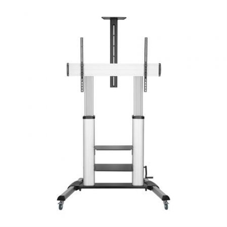Soporte de Suelo Inclinable con Ruedas y Manivela Aisens FT100TE-125 para TV 60-100"/ hasta 100kg