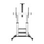 Soporte de Suelo Inclinable con Ruedas y Manivela Aisens FT100TE-125 para TV 60-100"/ hasta 100kg