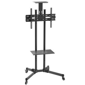 Soporte de Suelo Inclinable con Ruedas Aisens FT70TE-035 para TV de 37-70"/ hasta 50kg