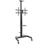 Soporte de Suelo Inclinable/ Giratorio con Ruedas y Manivela Aisens FT70TE-169 para TV 37-70"/ hasta 50kg