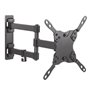 Soporte de Pared Extensible/ Giratorio/ Inclinable/ Nivelable Aisens WT42TSLE-011 para TV de 13-42"/ hasta 20kg