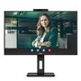 Monitor Profesional AOC 24P3CW 23.8"/ Full HD/ Webcam/ Multimedia/ Regulable en altura/ Negro
