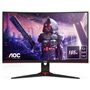Monitor Gaming Curvo AOC C24G2AE 23.6"/ Full HD/ 1ms/ 165Hz/ VA/ Multimedia/ Negro