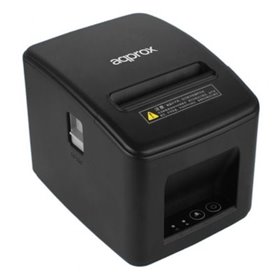Impressora de bilhetes Approx appPOS80AM-USB/ Térmica/ Largura do papel 80 mm/ USB-RJ11/ Preta Impresora de Tickets Approx appPOS80AM-USB/ Térmica/ Ancho papel 80mm/ USB-RJ11/ Negra