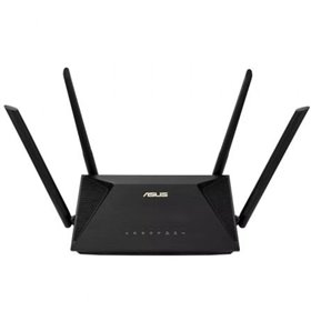 Router sem fio Asus RT-AX53U/ WiFi 6/ 1800Mbps/ 2,4GHz 5GHz/ 4 antenas/ WiFi 802.11ax/ac/n/a/ - n/b/g Router Inalámbrico Asus RT-AX53U/ WiFi 6/ 1800Mbps/ 2.4GHz 5GHz/ 4 Antenas/ WiFi 802.11ax/ac/n/a/ - n/b/g