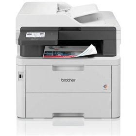 Multifunción Láser Color Brother MFC-L3760CDW WiFi/ Fax/ Dúplex/ Negra
