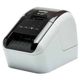 Impressora de etiquetas Brother QL-800/ Térmica/ Largura da etiqueta 62 mm/ USB/ Preto e branco Impresora de Etiquetas Brother QL-800/ Térmica/ Ancho etiqueta 62mm/ USB/ Blanca y Negra