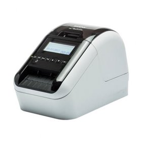 Impressora de etiquetas Brother QL-820NWBC/ Térmica/ Largura da etiqueta 62 mm/ USB-Bluetooth-WiFi-Ethernet/ Branca e preta Impresora de Etiquetas Brother QL-820NWBC/ Térmica/ Ancho etiqueta 62mm/ USB-Bluetooth-WiFi-Ethernet/ Blanca y Negra