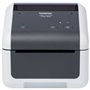 Impresora de Etiquetas y Tickets Brother TD-4410D/ Térmica/ Ancho etiqueta 108mm/ USB-RS232/ Blanca y Negra