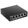 Switch D-Link DGS-1005P 5 Puertos/ RJ-45 10/100/1000 PoE