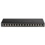 Switch D-Link DGS-1016S 16 Puertos/ RJ-45 10/100/1000