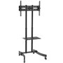Soporte de Suelo Inclinable Fonestar STS-4664N para TV de 37-70"/ hasta 40kg