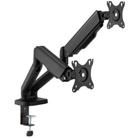 Soporte de Mesa para 2 Monitores Fonestar SMM-112PR/ hasta 9kg