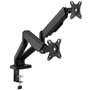 Soporte de Mesa para 2 Monitores Fonestar SMM-112PR/ hasta 9kg