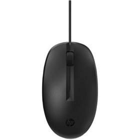 Mouse HP 125/ Até 1200 DPI/ Preto/ Formato OEM Ratón HP 125/ Hasta 1200 DPI/ Negro/ Formato OEM