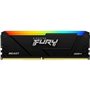 Memoria RAM Kingston FURY Beast RGB 8GB/ DDR4/ 3600MHz/ 1.35V/ CL17/ DIMM