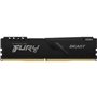 Memoria RAM Kingston FURY Beast 16GB/ DDR4/ 3600MHz/ 1.35V/ CL18/ DIMM