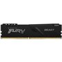 Memoria RAM Kingston FURY Beast RGB 16GB/ DDR4/ 3600MHz/ 1.35V/ CL15/ DIMM