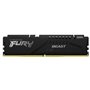 Memoria RAM Kingston FURY Beast 8GB/ DDR5/ 6000MHz/ 1.1V/ CL36/ DIMM