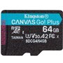 Tarjeta de Memoria Kingston CANVAS Select Plus 64GB microSD XC/ Clase 10/ 200MBs