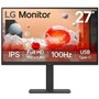 Monitor Profesional LG 27BA750-B 27"/ Full HD/ Multimedia/ Regulable en altura/ Negro