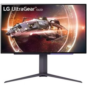 Monitor gamer LG UltraGear 27GS95QE-B QHD de 27", 0,03 ms, 240 Hz, OLED, altura ajustável, preto Monitor Gaming LG UltraGear 27GS95QE-B 27"/ QHD/ 0.03ms/ 240Hz/ OLED/ Regulable en altura/ Negro