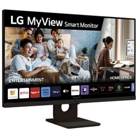 Monitor Inteligente LG MyView 27SR50F-B 27"/ Full HD/ Smart TV/ Multimídia/ Preto Smart Monitor LG MyView 27SR50F-B 27"/ Full HD/ Smart TV/ Multimedia/ Negro