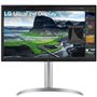 Monitor Profesional LG 27UQ850-W 27"/ 4K/ Multimedia/ Regulable en altura/ Plata