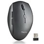 Ratón Inalámbrico NGS Bee Black/ Hasta 1600 DPI