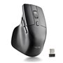 Ratón Inalámbrico por Bluetooth NGS HIT-RB/ Batería recargable/ Hasta 1600 DPI/ Negro