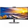 Monitor Profesional Ultrapanorámico Curvo Philips 34E1C5600HE 34"/ WQHD/ Webcam/ Multimedia/ Regulable en altura/ Negro
