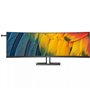 Monitor Profesional Ultraparonámico Curvo Philips 45B1U6900C 44.5"/ Dual QHD/ Multimedia/ Regulable en altura/ Negro