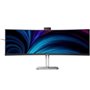 Monitor Profesional Ultraparonámico Curvo Philips 49B2U6900CH 48.8"/ Dual QHD/ Multimedia/ Regulable en altura/ Webcam/ Negro