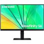 Monitor Profesional Samsung ViewFinity S6 S24D600EAU 24"/ QHD/ Regulable en Altura/ Negro