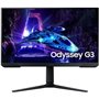 Monitor Gaming Samsung Odyssey G3 S24DG304EU/ 24"/ Full HD/ 1ms/ 180Hz/ VA/ Regulable en altura/ Negro