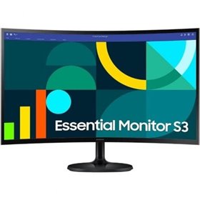 Monitor Profesional Samsung Essential Monitor S3 S36GD S24D302GAU/ 27"/ Full HD/ Negro