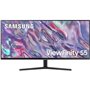 Monitor Profesional Ultraparonámico Samsung ViewFinity S5 S34C500GAU 34"/ UWQHD/ Negro