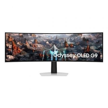 Monitor Gaming Ultrapanorámico Curvo Samsung Odyssey OLED G9 S49CG934SU 49"/ Dual QHD/ 0.03ms/ 240Hz/ OLED/ Multimedia/ Regulabl